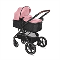 Passeggino VIOLA+ADAPTERS con cesta per neonato PINK